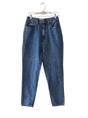 ​VTG Bill Blass Mom Jeans 12 High Waisted Medium Wash Tapered Leg Denim 90s